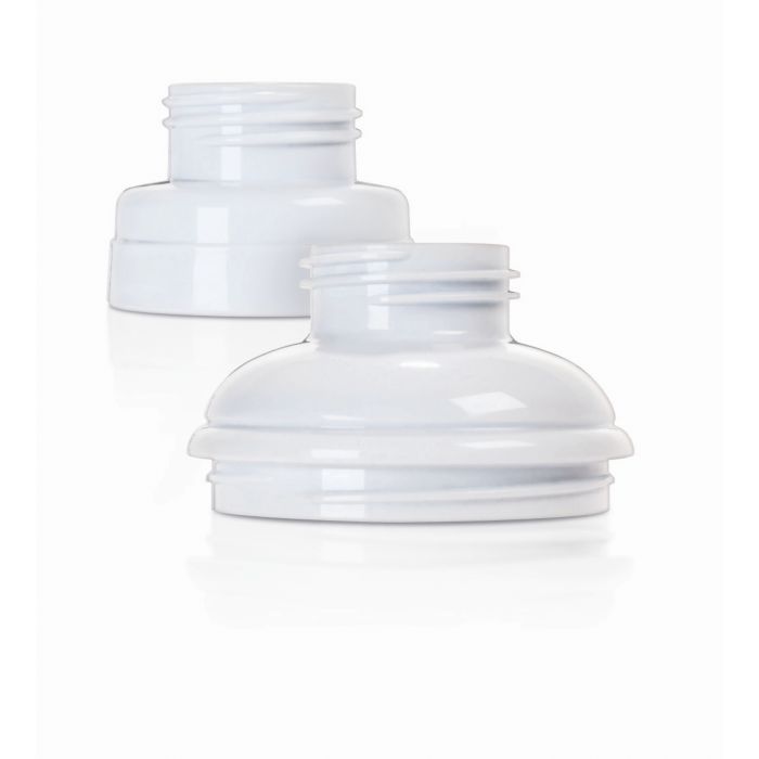 Easily adapts to breast pumps