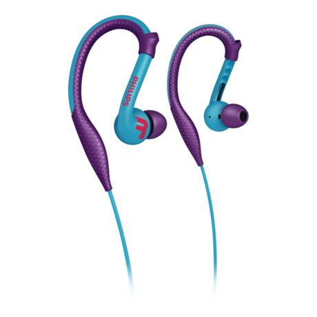 SHQ3200PP/98 ActionFit Sports earhook headphones