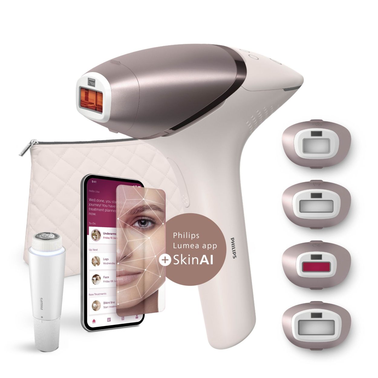 Onze slimste IPL met exclusieve SkinAI-functies