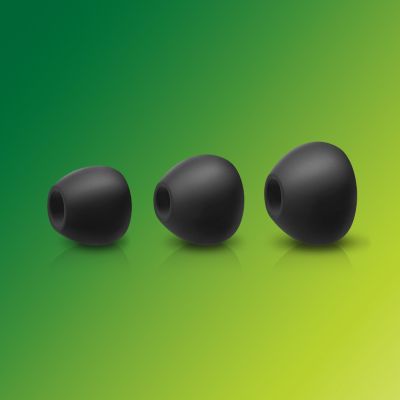 3 tamaños de almohadillas para un ajuste óptimo