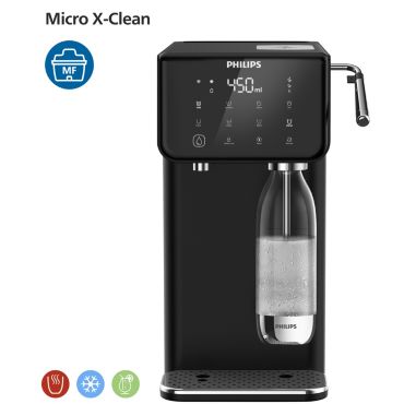 Micro X-Clean filtration Sparkling Water Station, Hot & Cold