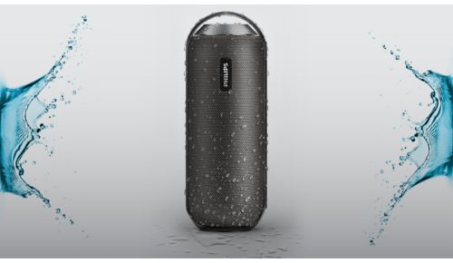 Spatwaterbestendig ontwerp, ideaal voor gebruik buitenshuis (IPX4)