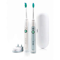 HealthyWhite Two rechargeable sonic toothbrushes