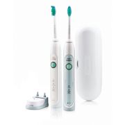 Sonicare HealthyWhite Twee sonische, elektrische tandenborstels
