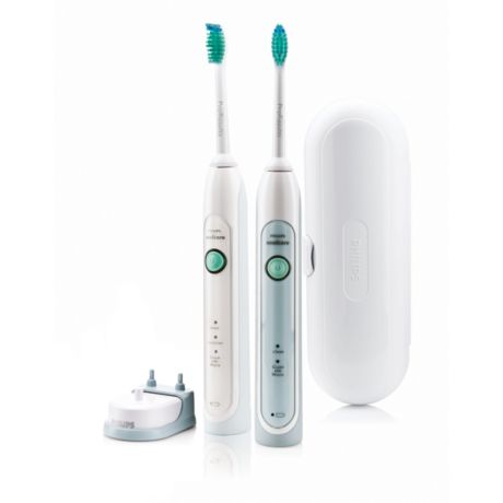 HX6730/33 Philips Sonicare HealthyWhite Două periuţe de dinţi sonice electrice