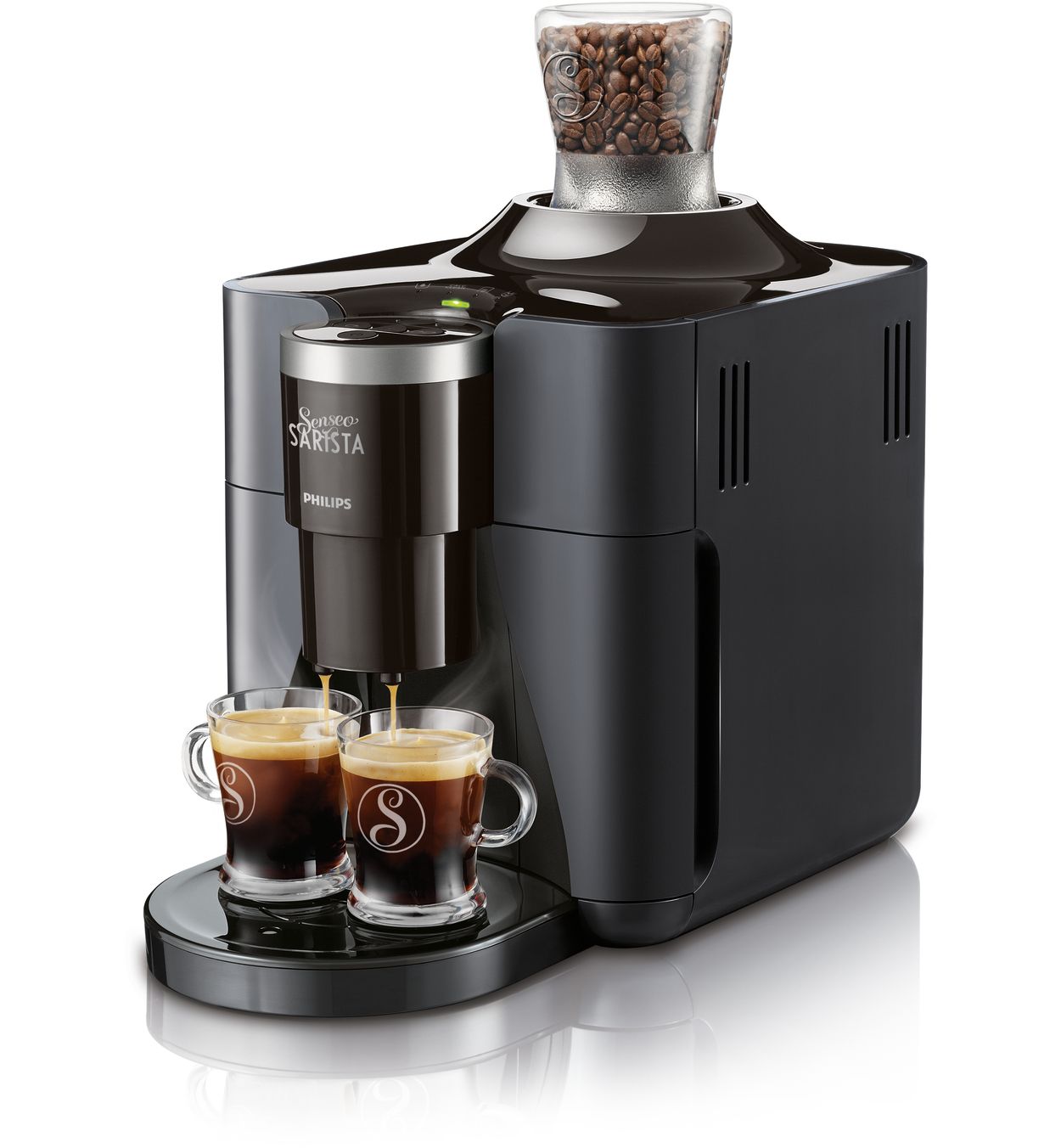 Van God ontwerper Slechthorend SARISTA Bean-funnel koffiezetapparaat HD8030/60 | SENSEO®