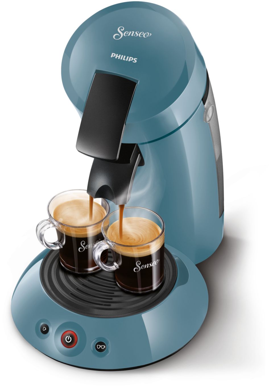 DL-pro Lot de 4 filtres à café pour machine à café Melitta 180424  rechargeables et permanents pour machine à café Senseo HD7800 à HD7874 avec  cuillère à café : : Cuisine et