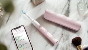 Sonicare-app til at guide og statusrapporter