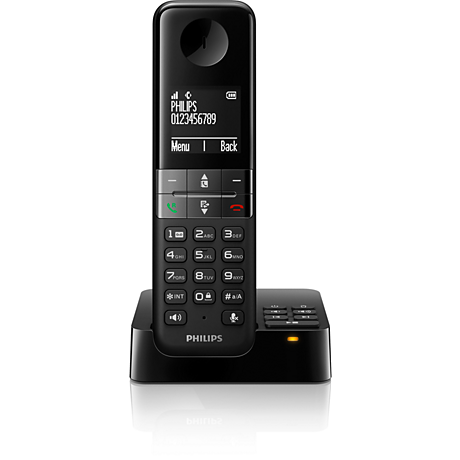 D4551B/05  Cordless phone with answering machine