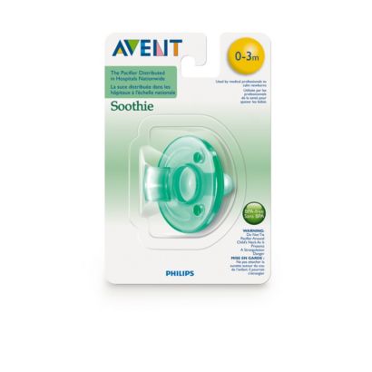 Pacifier distributed in Hospitals. BPA-Free