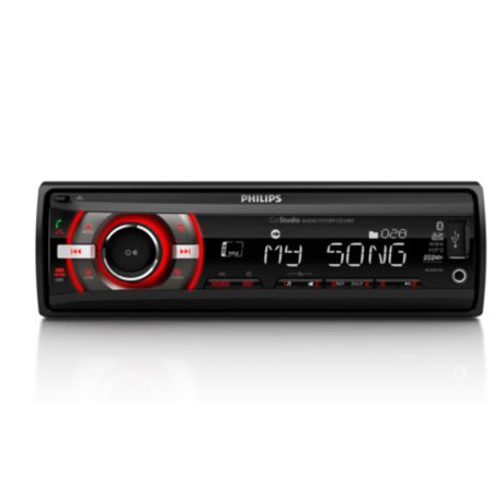 CE135BT/55 CarStudio Sistema de audio para el automóvil