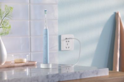 Goodbye manual toothbrush. Hello Sonic technology.