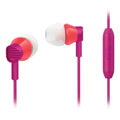 SHE3805PK/00  In-ear-hörlurar med mikrofon