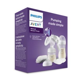 Avent Natural Motion Milchpumpe Pack regalo