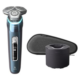 Shaver series 9000 配備 SkinIQ 智能感溫調控技術的乾濕兩用電鬚刨