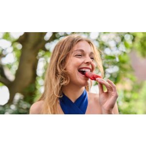 The brush head for sensitive teeth