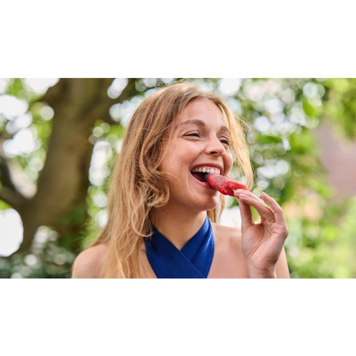 The brush head for healthier gums