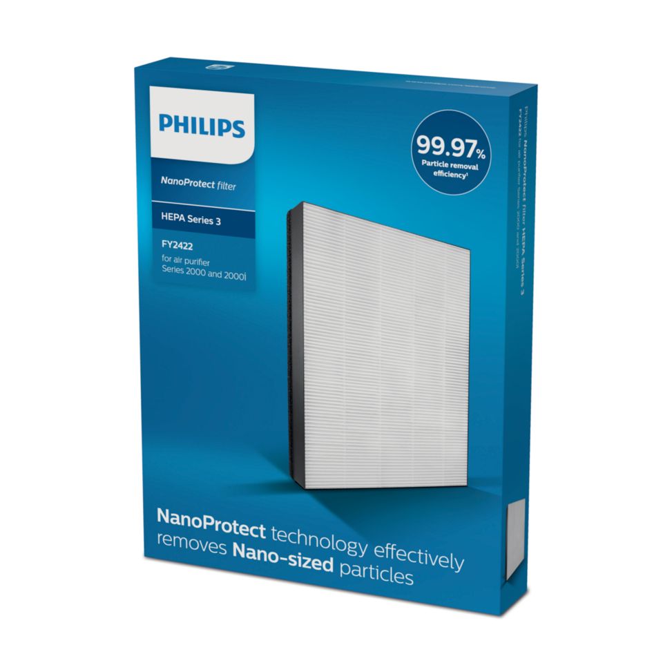 vhbw HEPA Filter Ersatz für Philips FY2422/30 für Luftreiniger
