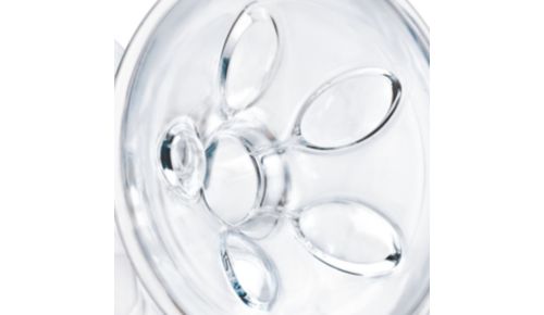 Cuscinetto massaggiante con 5 petali morbidi brevettato