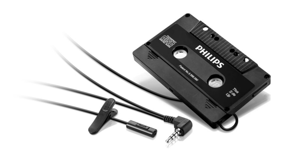 Philips deals cassette adapter