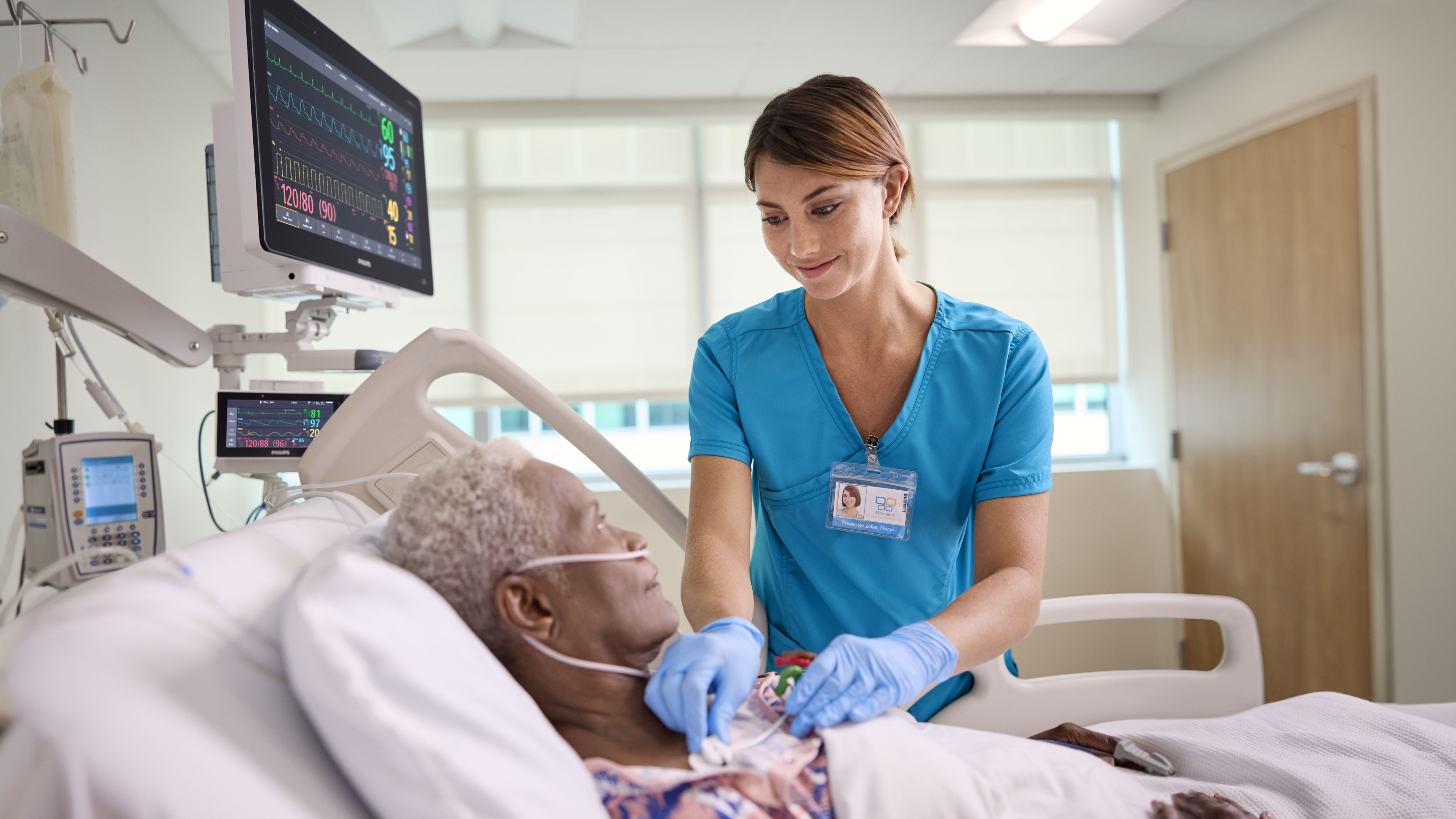 Philips Intellivue bedside and transport monitors