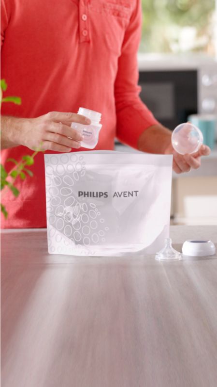 Philips avent steriliser store bags