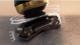 Adapts to every contour with Ultraflex Suspension System