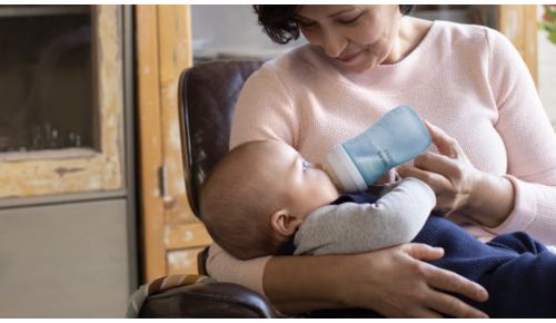Sea paciente mientras el bebé se ajusta