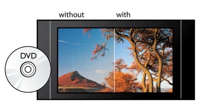 Conversión de video DVD de 1080p mediante HDMI para imágenes símil HD