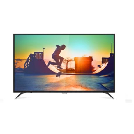 55PUF6012/T3 6000 series 4K 超薄智能 LED 电视