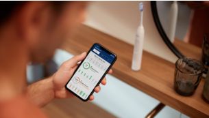 Verbessern Sie Ihre Routine mithilfe der Philips Sonicare App