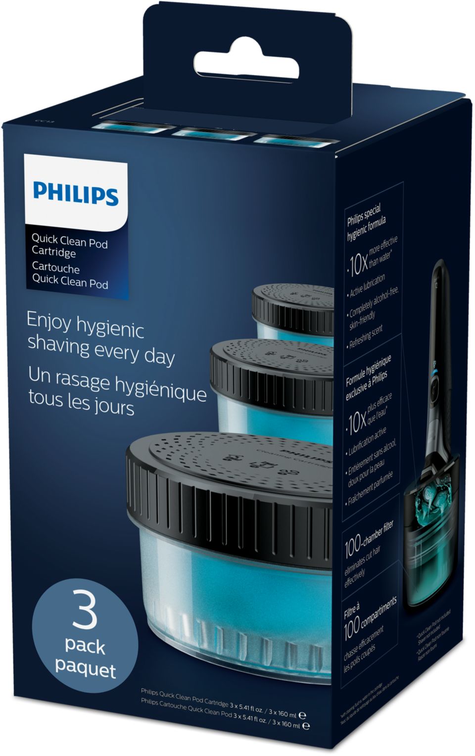フィリップス PHILIPS Quick Clean Pod 5個 Quick Clean Pod Cartridge CC13/53 | Philips
