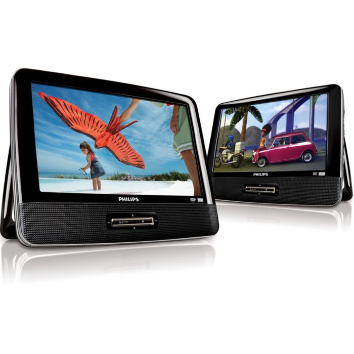 Phillips Small Portable 2024 DVD Player 7 inched screen