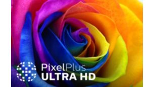 Ultra HD Pixel Plus pour des images éclatantes, naturelles et réalistes