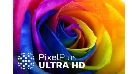 Ultra HD Pixel Plus pour des images éclatantes, naturelles et réalistes