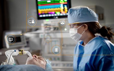 M&auml;nnlicher Patient im OP