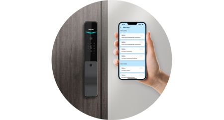 Stay updated on your doorway anytime