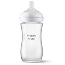 Natural Response Glass Baby Bottle