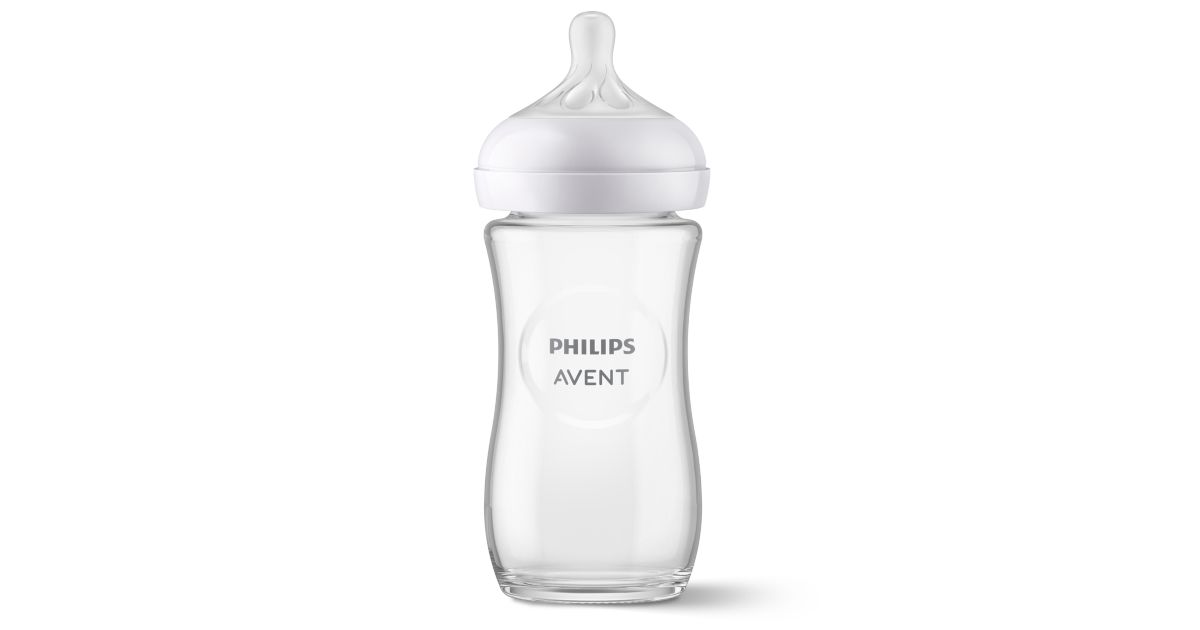 Philips Avent Natural Response Sklenená detská fľaša SCY933/01 - hlavný produktový obrázok Philips