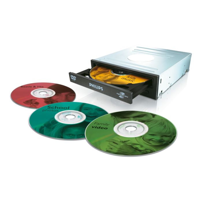 Tek bir ünite ile DVD'lerinizi yazın ve etiketleyin