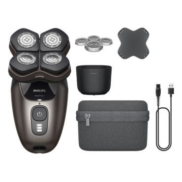 Head Shaver Pro 9000 Series Prémiový holiaci strojček s luxusným príslušenstvom