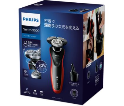 Shaver series 9000 ウェット＆ドライ電気シェーバー S8960/27 | Philips