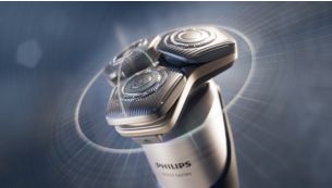 Follows facial contours for better skin contact.