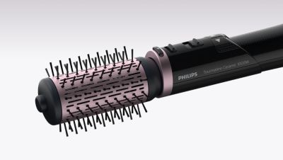 50 mm apvalus šepetys purena plaukus ir suteikia lankstumo