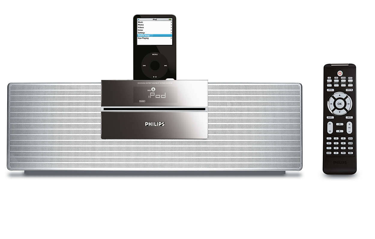 Upplev iPod-musik med Hi-Fi-ljudkvalitet