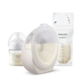 Avent Single Breast Pump Starter Set Natural Care Hands-free Wearable