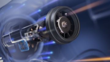 Snažni DC motor bez četkica