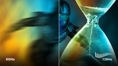 ألعاب فيديو سلسة بدقة 4K / ‏120 هرتز