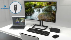 Connexion Thunderbolt&trade; 4 : pour une connectivit&eacute; ultrarapide