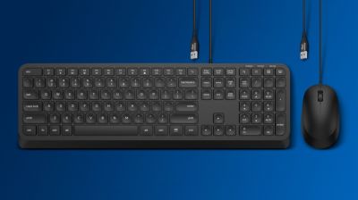 Vienkārša Plug and Play pele ar USB vada savienojumu